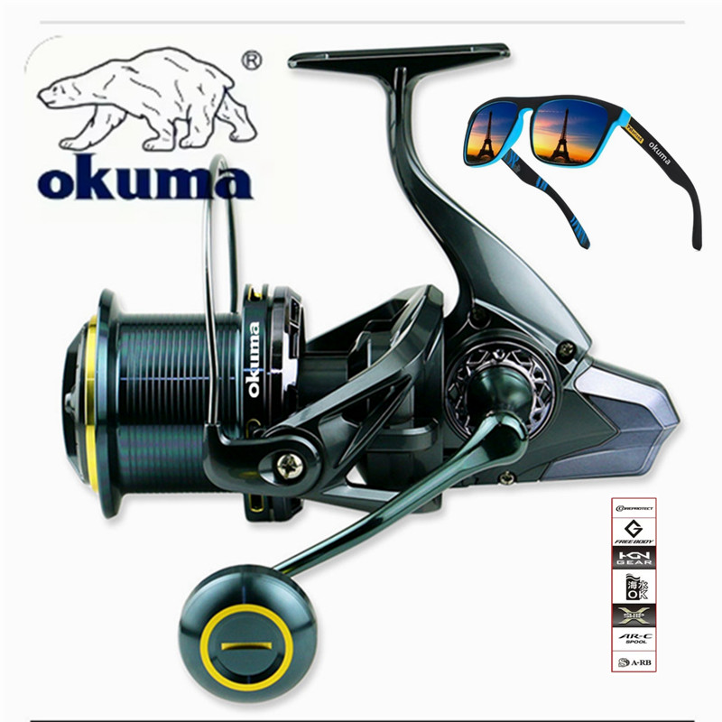 Daiwa Reel Bg - Carrete de Pesca OKUMA 9000-14000, Carrete