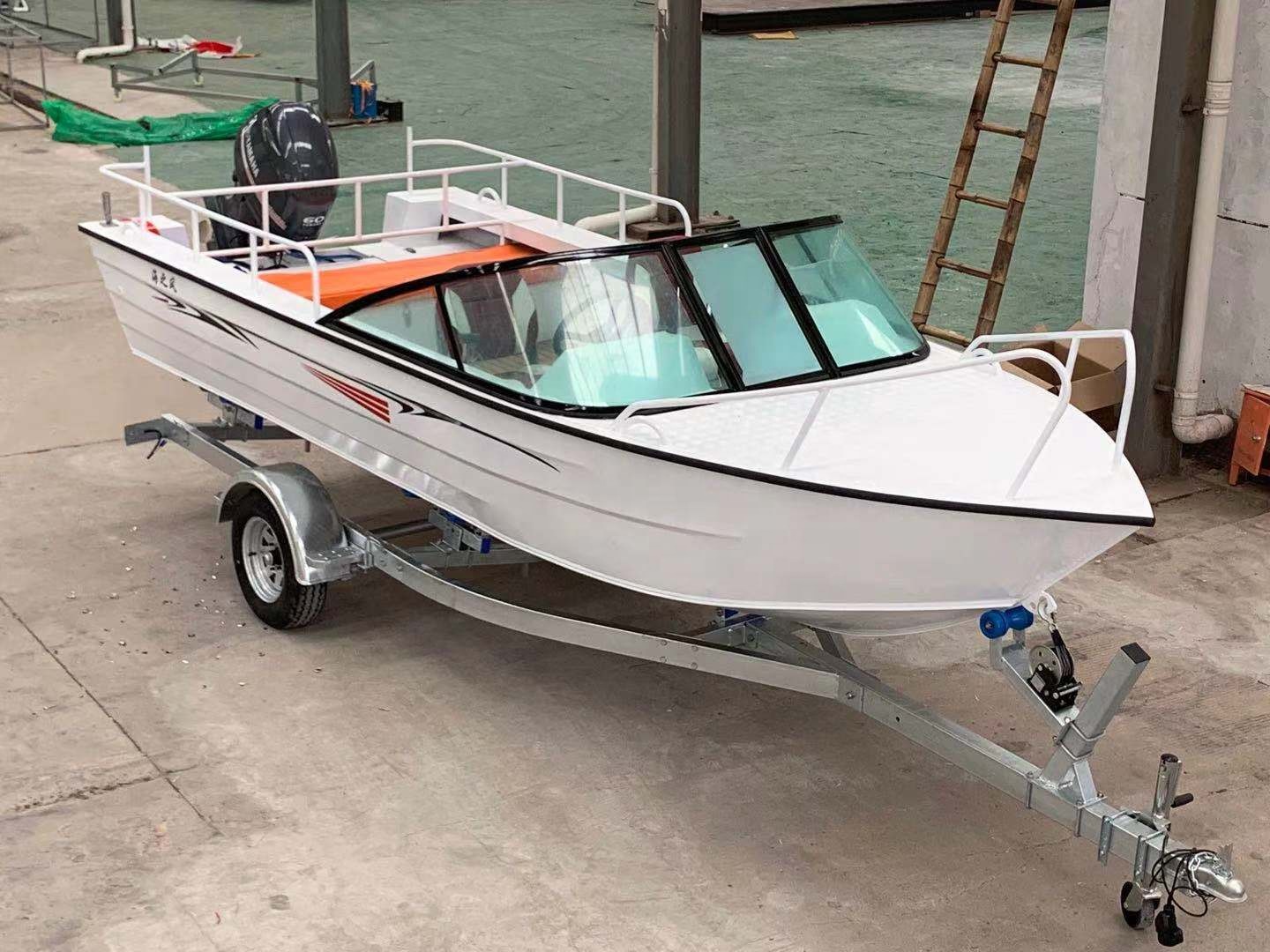 Barcos de pesca de 5,28 m de l - Fishing Boat Aluminum reseña y precio