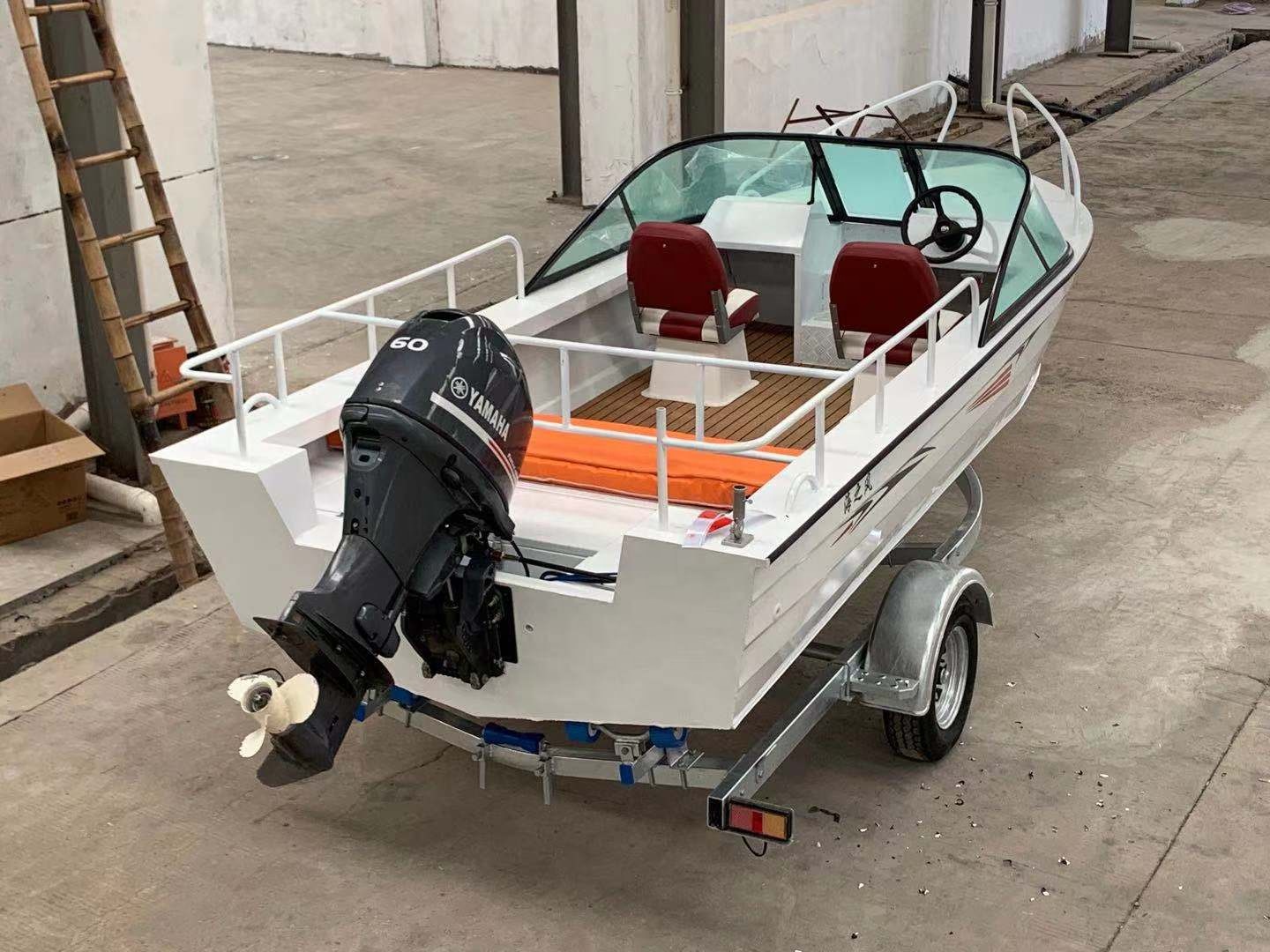 Barcos de pesca de 5,28 m de l - Fishing Boat Aluminum reseña y precio