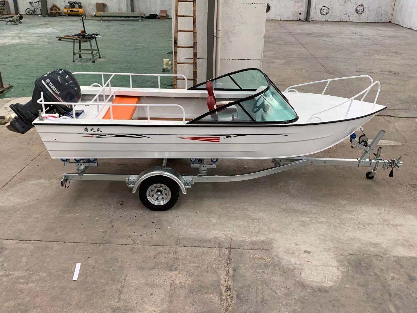 Barcos de pesca de 5,28 m de l - Fishing Boat Aluminum reseña y precio