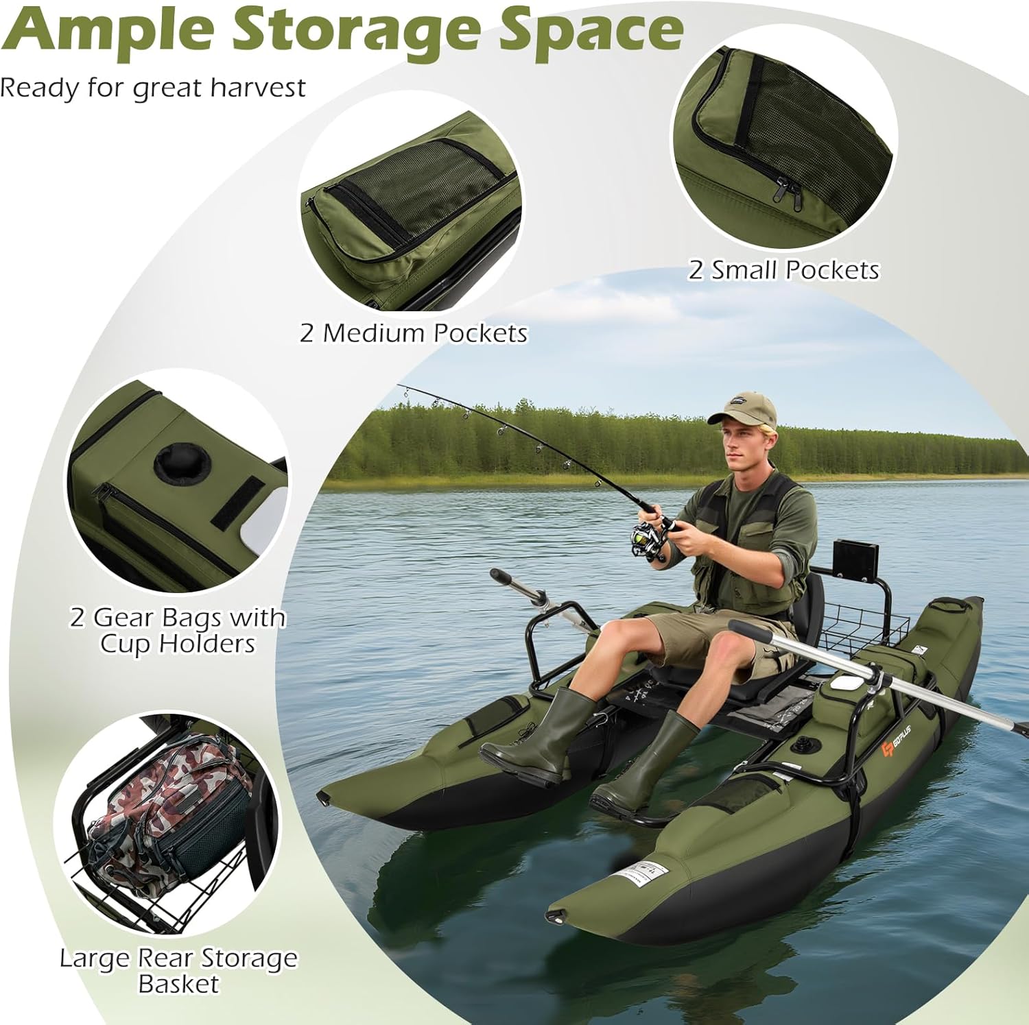 Bote Inflable para Adultos con - Fishing Boat Seat reseña y precio
