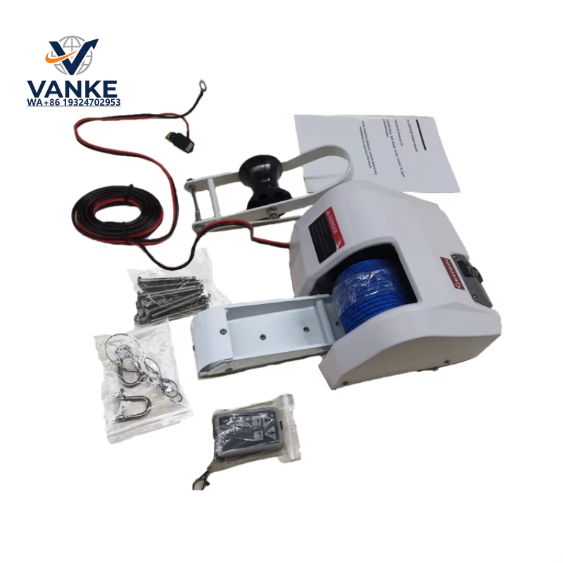 Cabrestante eléctrico de 12V p - Fishing Boat Anchor Winch reseña y precio